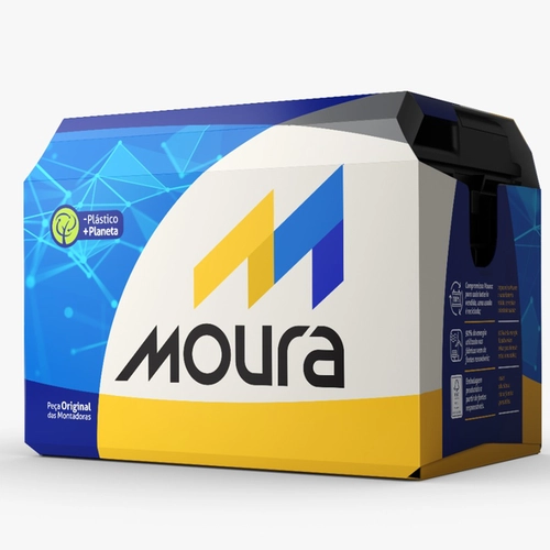 Bateria Moura M48Fd/Mi45Fd Inteligente Positivo Direita