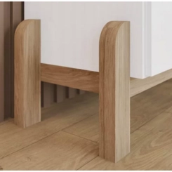 Guarda Roupa Ternura Com 4 Portas E 2 Gavetas Henn