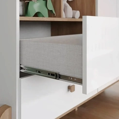 Guarda Roupa Ternura Com 4 Portas E 2 Gavetas Henn