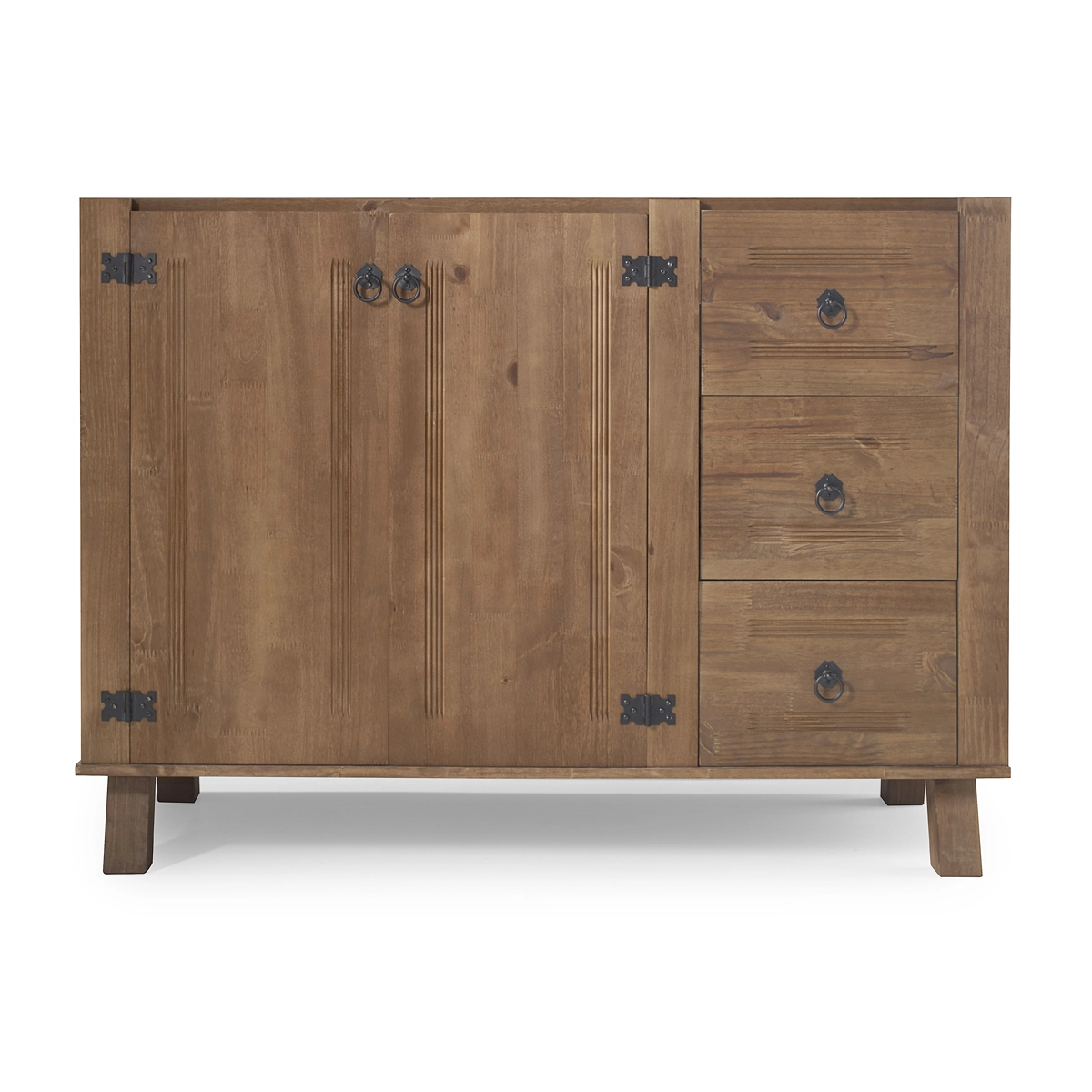 Balcao Decorine Rustico 1,20 P Pia 2Pts 3Gav