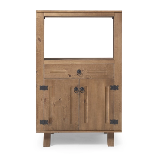Balcao Forno Decorine Rustico 2Pts 1Gav Duplo