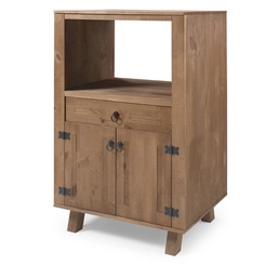 Balcao Forno Decorine Rustico 2Pts 1Gav Duplo