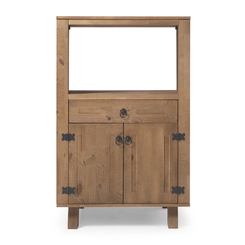 Balcao Forno Decorine Rustico 2Pts 1Gav Duplo
