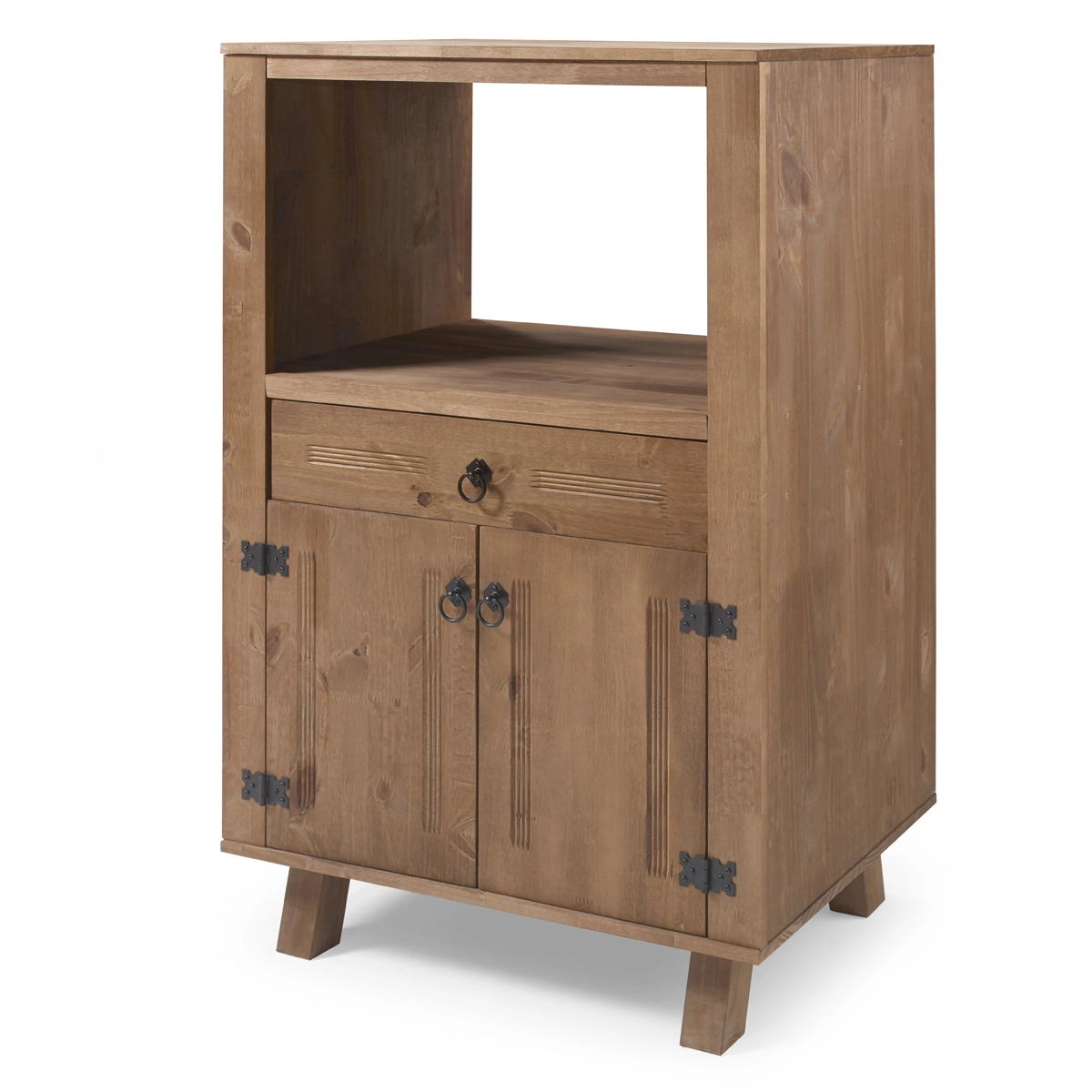 Balcao Forno Decorine Rustico 2Pts 1Gav Duplo