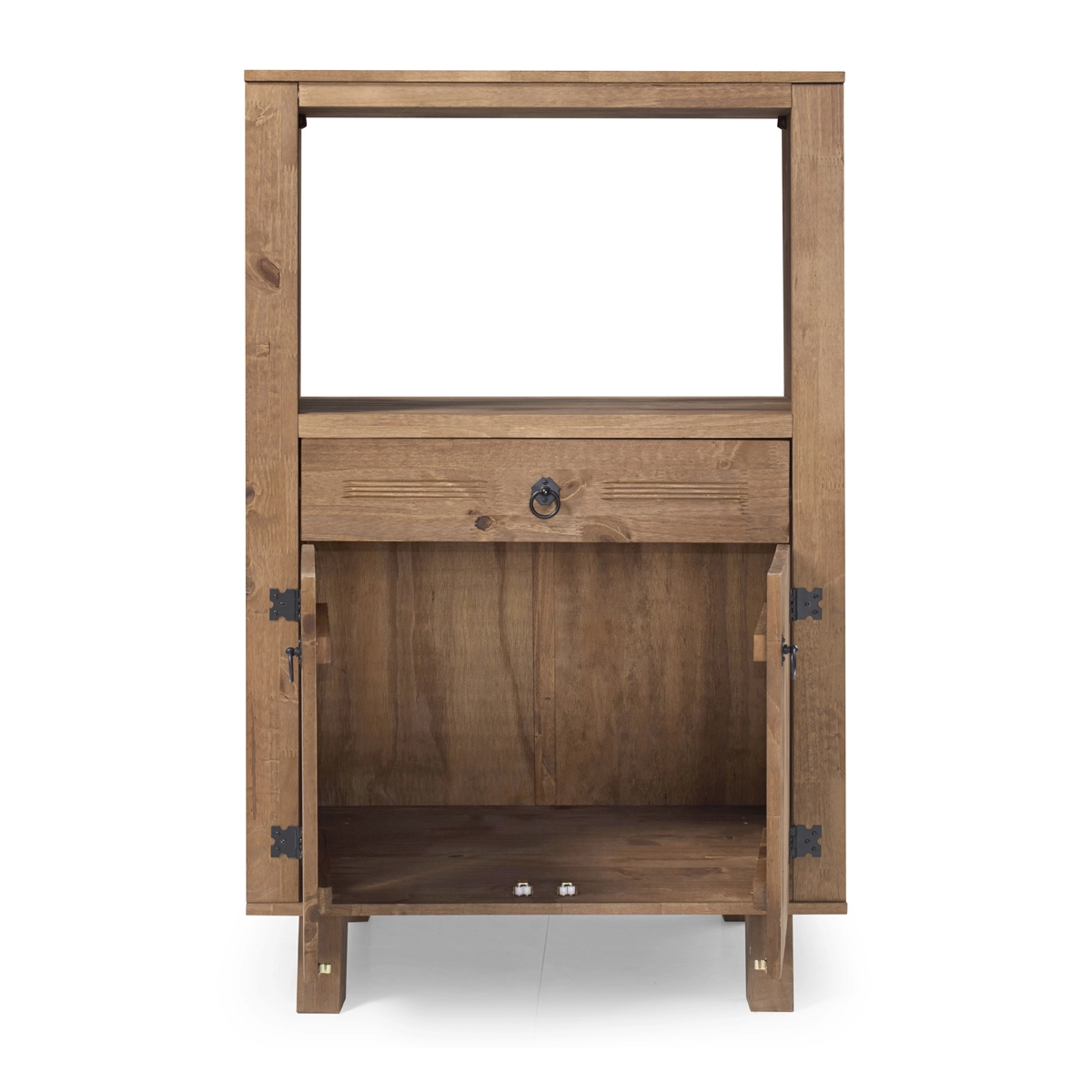 Balcao Forno Decorine Rustico 2Pts 1Gav Duplo