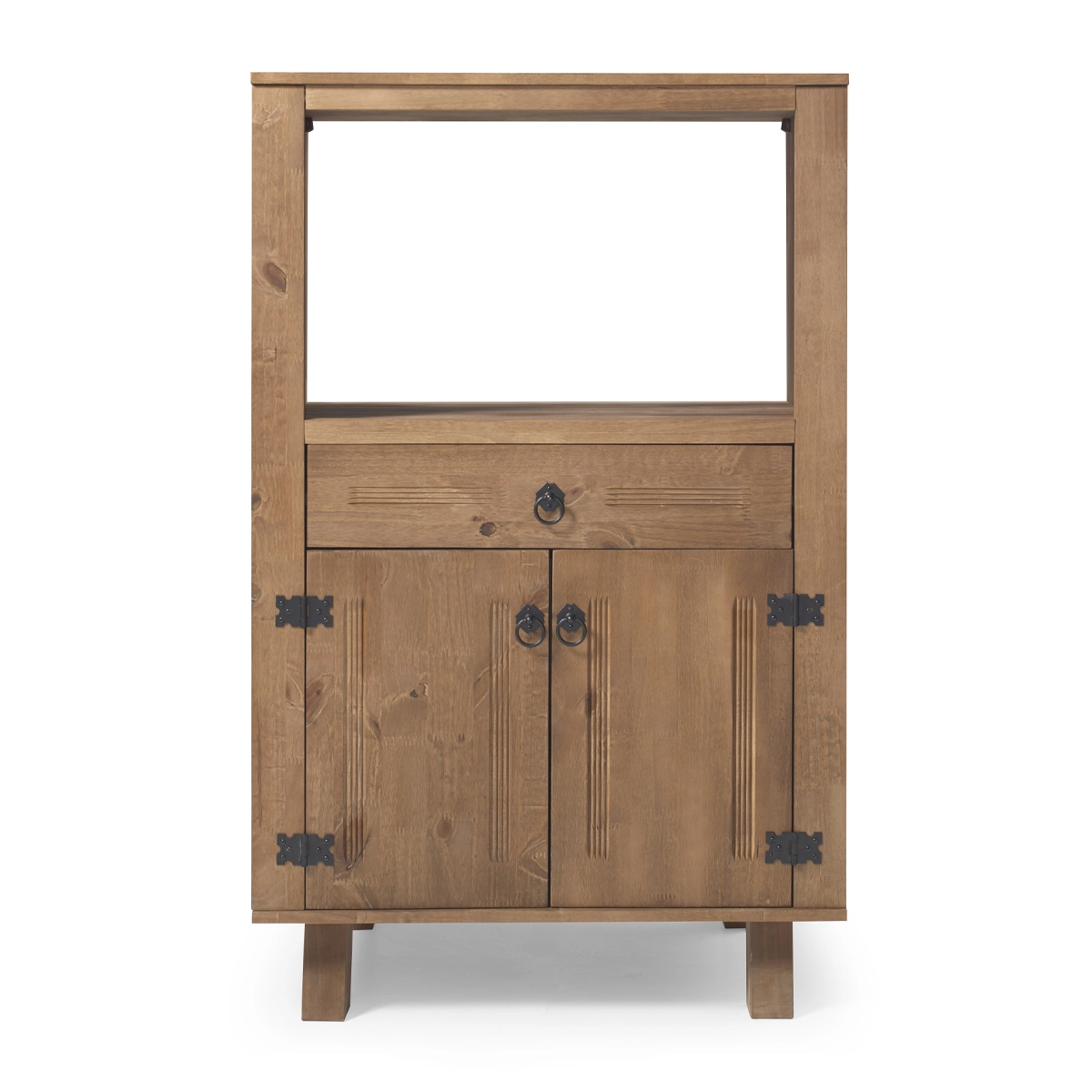 Balcao Forno Decorine Rustico 2Pts 1Gav Duplo