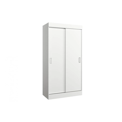 Guarda Roupa Tokio 2 Portas De Correr  Branco Moveis Curitibanos