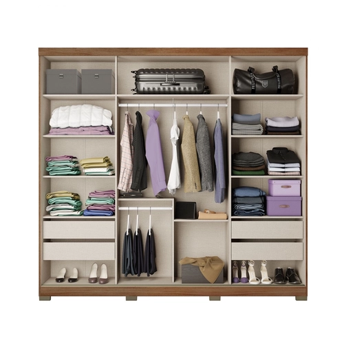 Guarda Roupa Carraro Magnum 1175 2,24X2,37 Freijo Avel