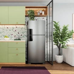 Geladeira Consul Crm50Fk 410Lts  Prata Frost Free
