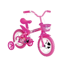 Bicicleta Track Aro 12 Arco Iris Rosa