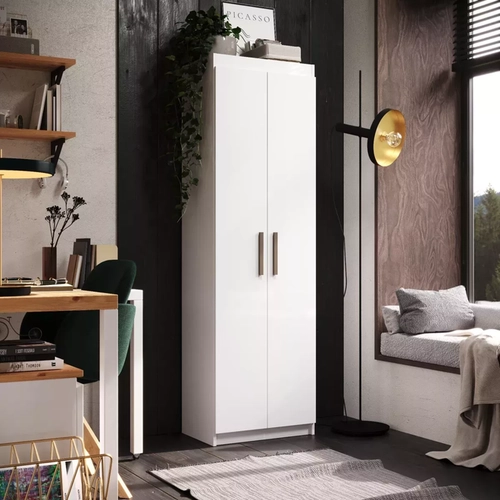 Multiuso Viena 2 Portas Branco Móveis Curitibanos