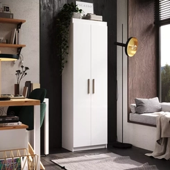 Multiuso Viena 2 Portas Branco Móveis Curitibanos