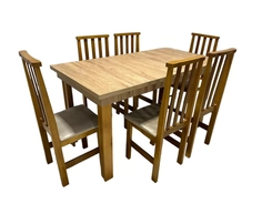 Mesa Sa Zafira Reta 1,52X90 Cerejeira Corazzi