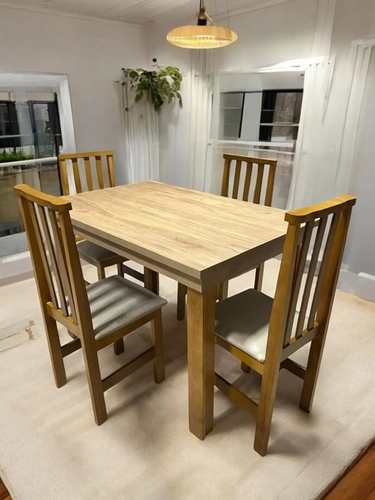 Mesa Sa Zafira Reta 1,20X80 Cerejeira Corazzi