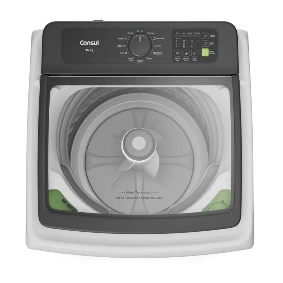 Lavadora Consul Cwn15Ab 15Kg Branca