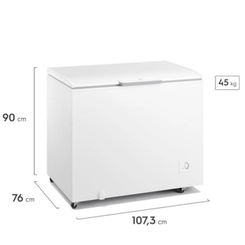 Freezer Electrolux Hi330 Horizontal 314 Lts Branco