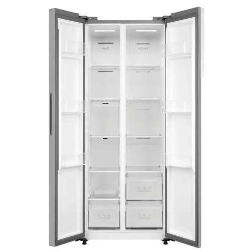 Geladeira Midea Mdrs598 442Lts Prata Frost Free Side