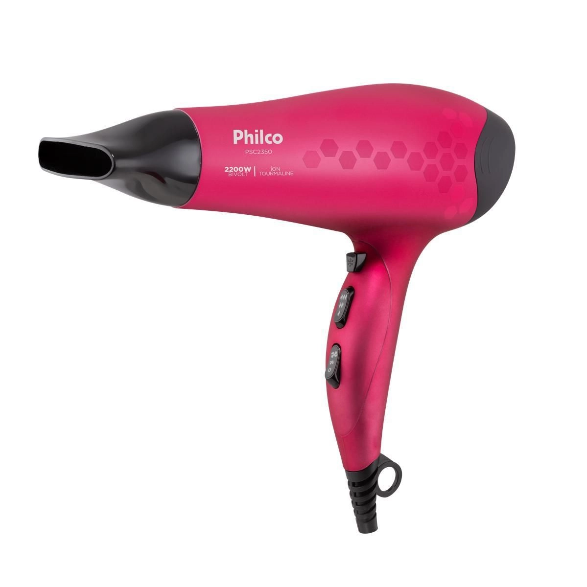 Secador Cabelos Philco Psc2350 Biv Pink