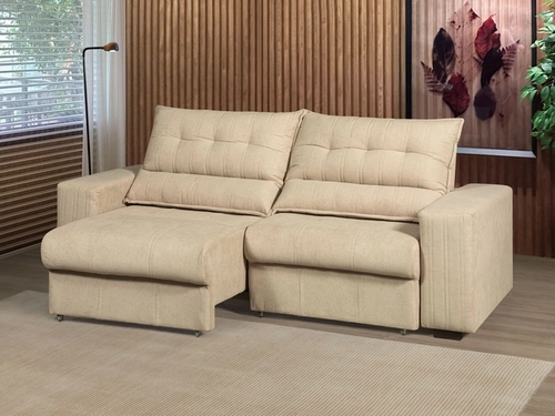 Sofá Berflex Bali 2,30 - Bege