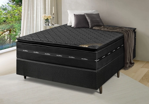 Colchão Berflex Manaus Black 1,58 X 1,98 X 0,32