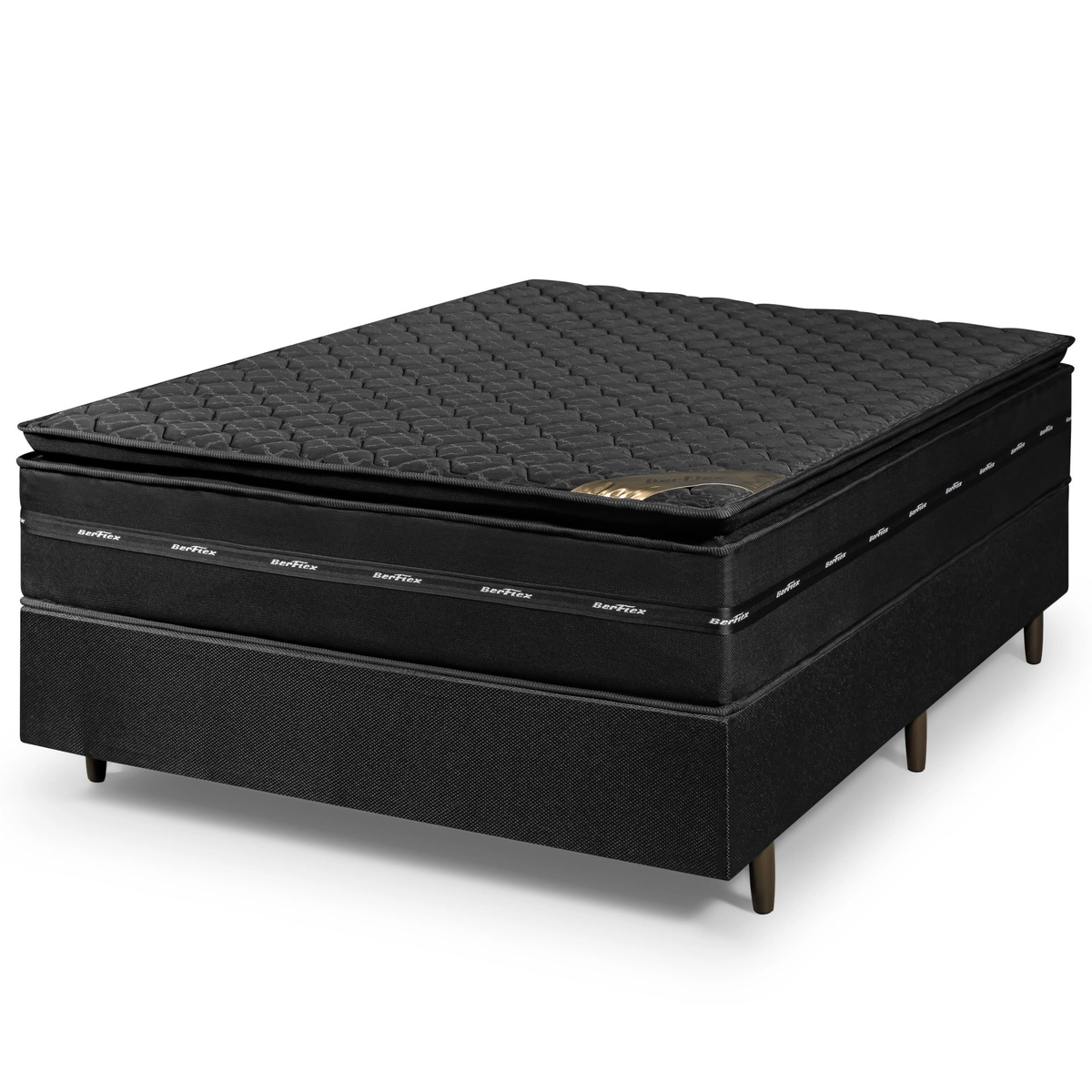 Colchão Berflex Manaus Black 1,38 X 1,88 X 0,32