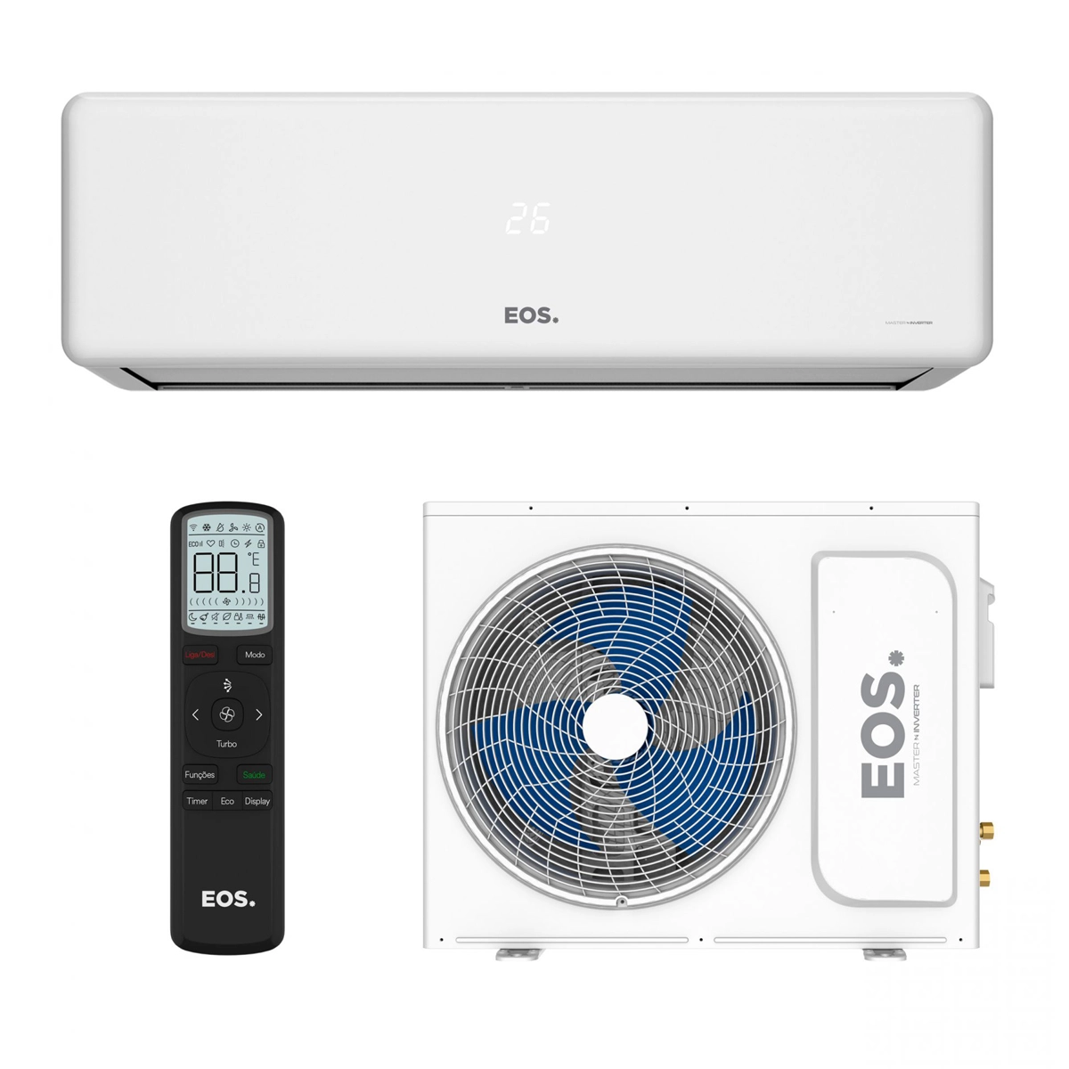 Ar Condicionado EOS Inverter 12000 Btus QF EASM12001IQE