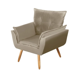 Poltrona Requinte Anna Boucle Castor