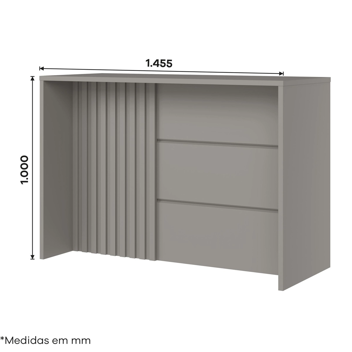 Bancada Ilha Gourmet Henn Americana C630-131 Cz