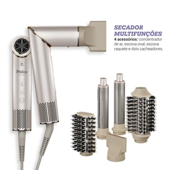 Secador Cabelo Philco 4X1 Psc3500 Motor Bldc