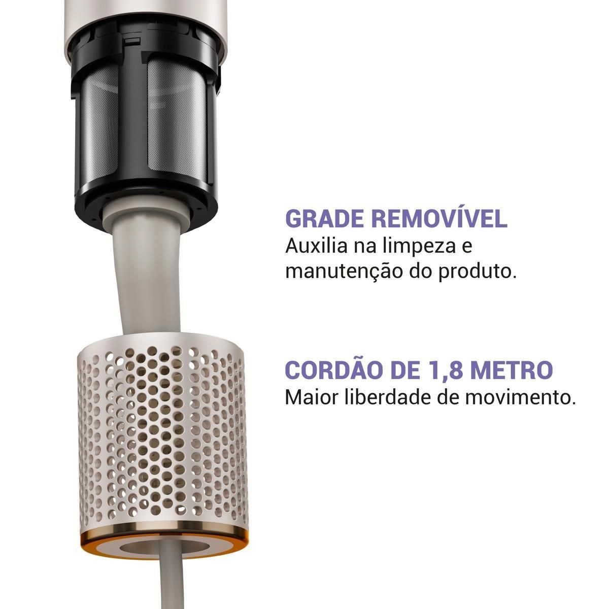 Secador Cabelo Philco 4X1 Psc3500 Motor Bldc