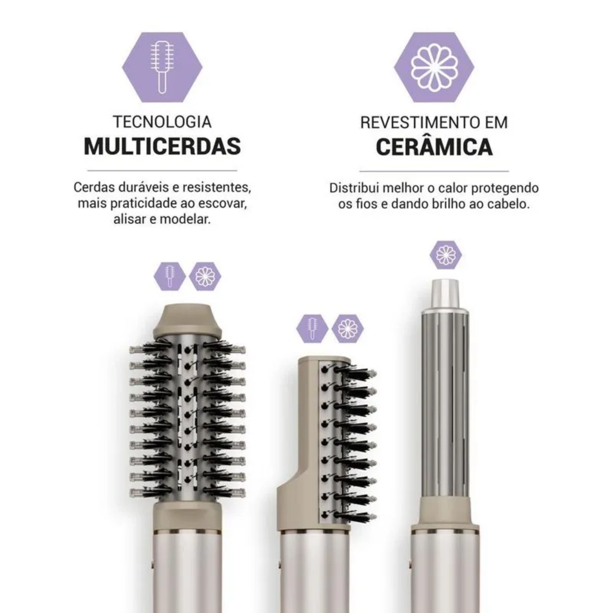 Secador Cabelo Philco 4X1 Psc3500 Motor Bldc