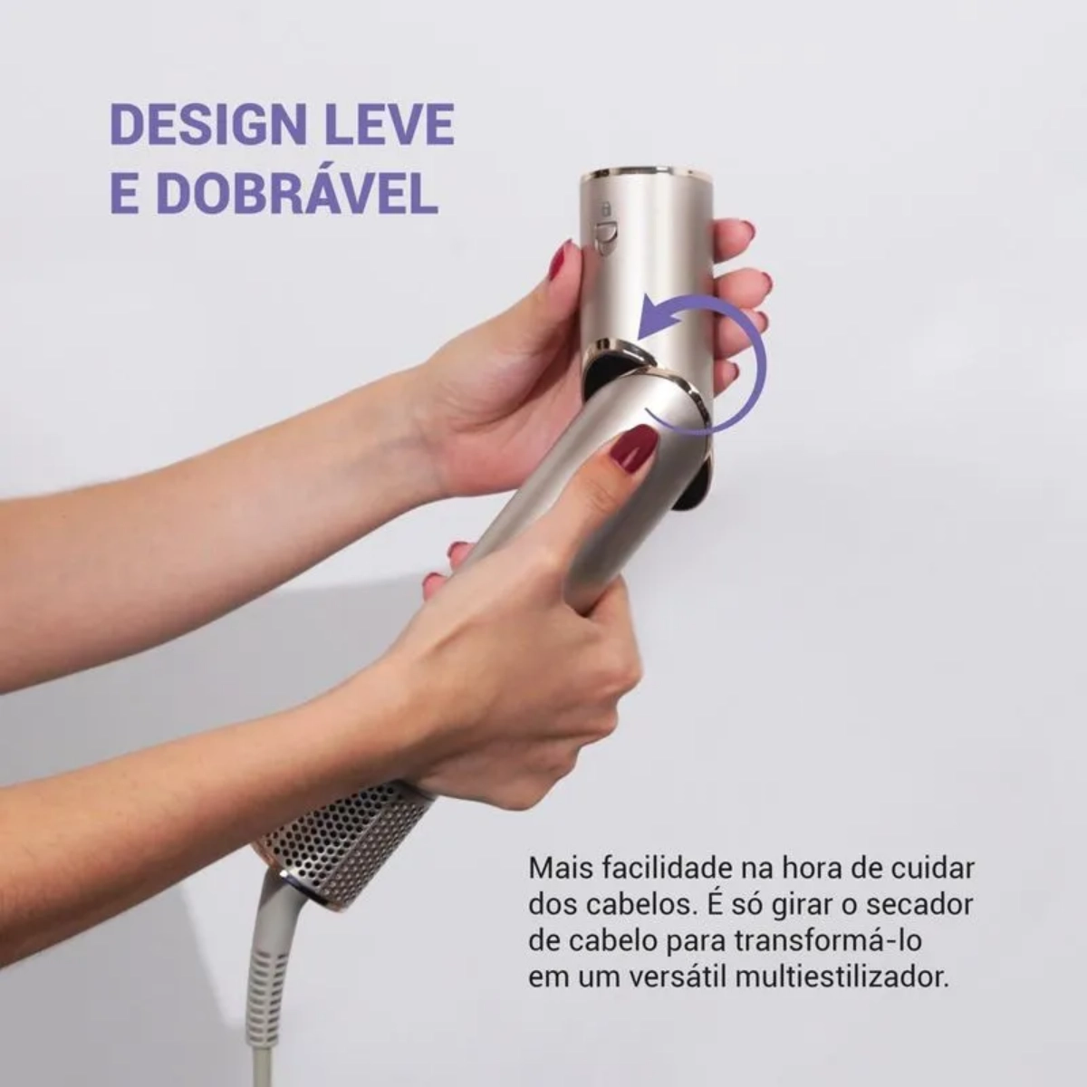 Secador Cabelo Philco 4X1 Psc3500 Motor Bldc