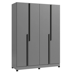 Guarda Roupa Curitibanos Detroit Cinza