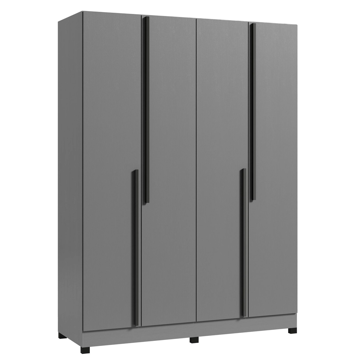 Guarda Roupa Curitibanos Detroit Cinza