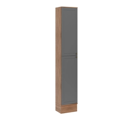 Cozinha Modular Carraro Bella 10 Portas e 3 Gavetas Nogal