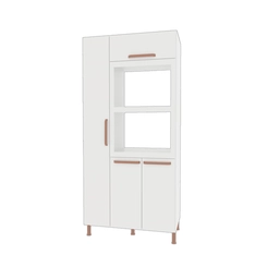 Cozinha Modular Indekes Gold 4 Peças Branco