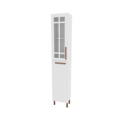 Cozinha Modular Indekes Gold 4 Peças Branco