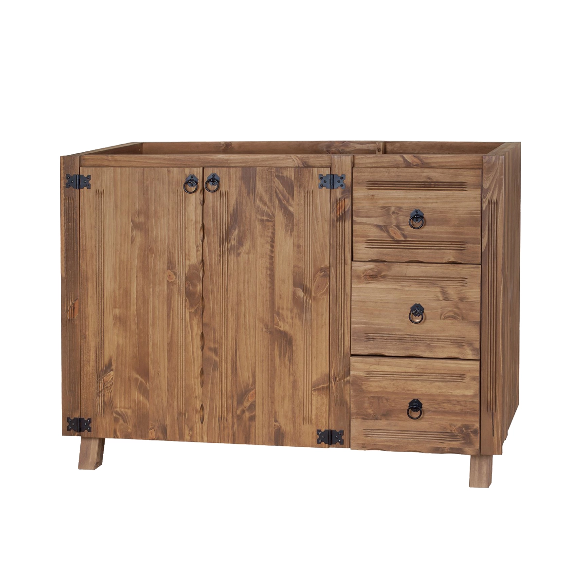 Cozinha Modular Decorine Rústica 4 Peças