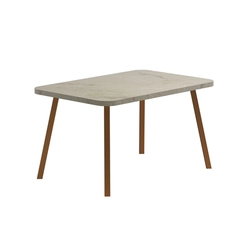 Conjunto de Mesa Carraro Stellar com 4 Cadeiras