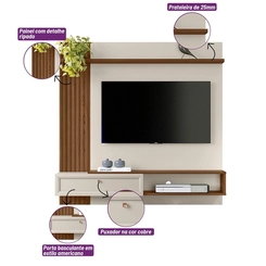 Painel Home Linea Alvorada 132Cm Freijooff White