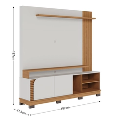 Home Colibri Jurere 182Cm Tv 75 Off White Matte Freijo