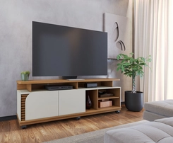 Rack Bancada Colibri Jurere 180 Cm - Freijo Off White Matte 222796_