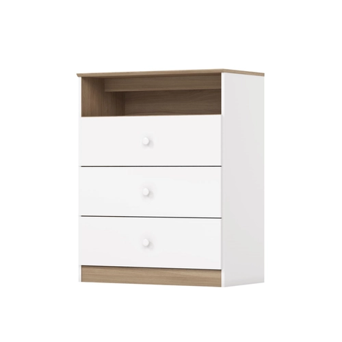 Comoda Henn Magia 03 Gav Branco Jequitiba Hp