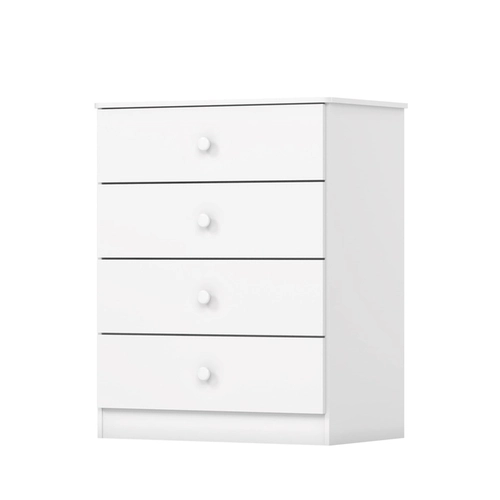 Comoda Henn Labirinto 04 Gavetas Branco