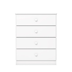 Comoda Henn Labirinto 04 Gavetas Branco