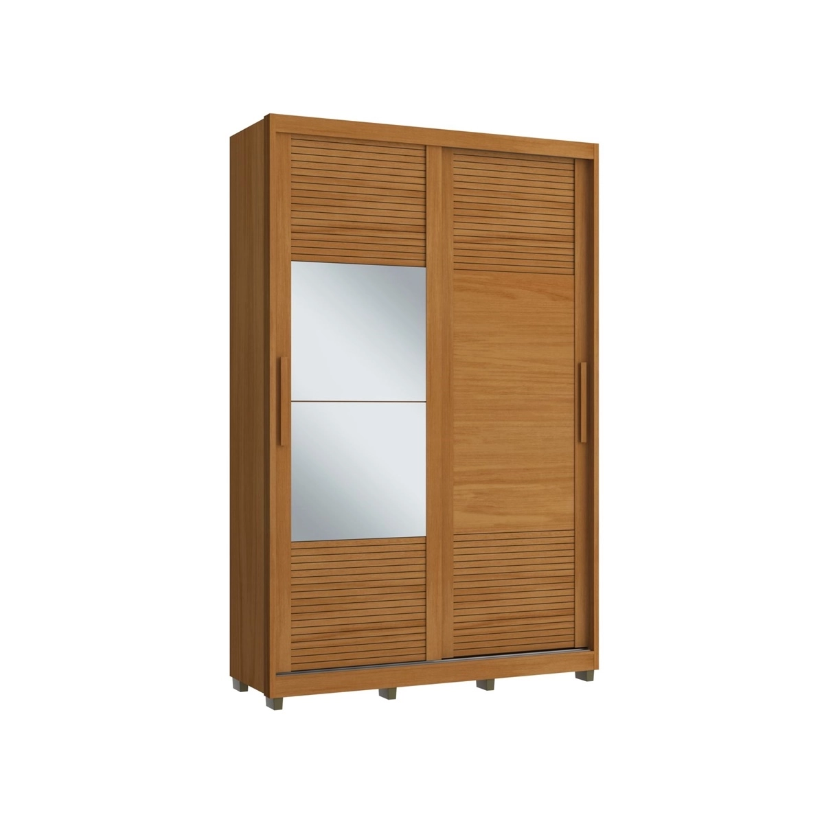 Guarda Roupa Casamia Thales 2 Portas De Correr Cespelho