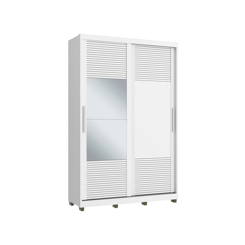Guarda Roupa Casamia Thales 2 Portas De Correr Cespelho