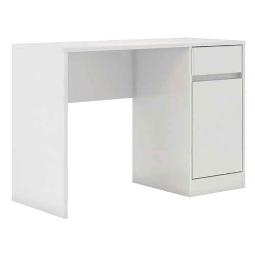 Escrivaninha Demobile Office Morada 1.09Cm Branca