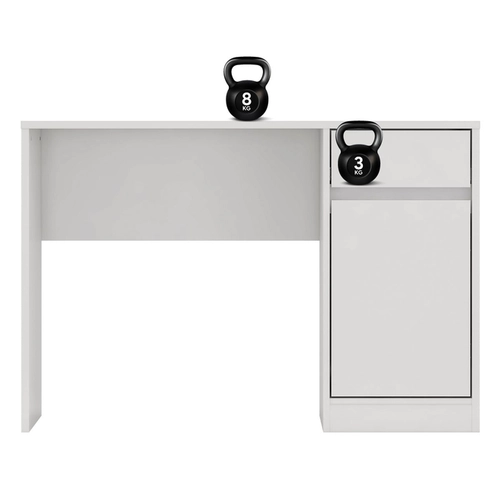 Escrivaninha Demobile Office Morada 1.09Cm Branca