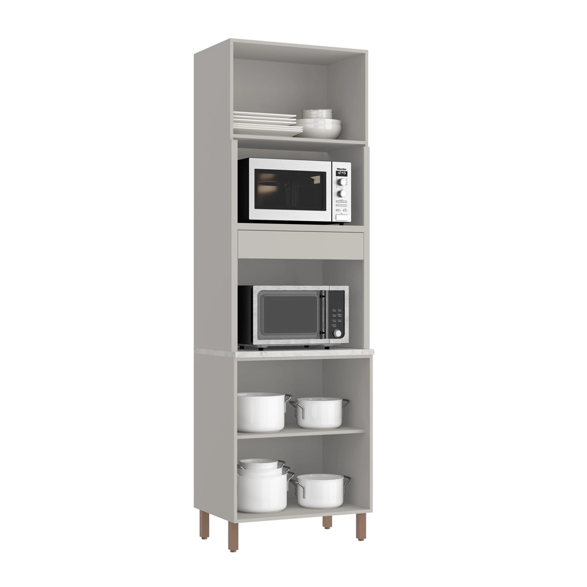 Torre Quente Casamia Sardenha 70Cm 3 Portas 1 Gav.